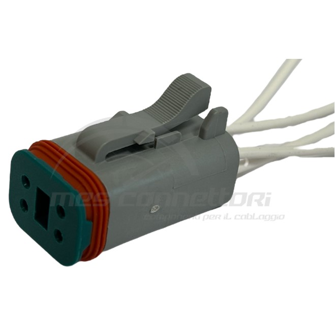 CONNETTORE CABLATO amphenol SERIE AT - 4 VIE P.F.