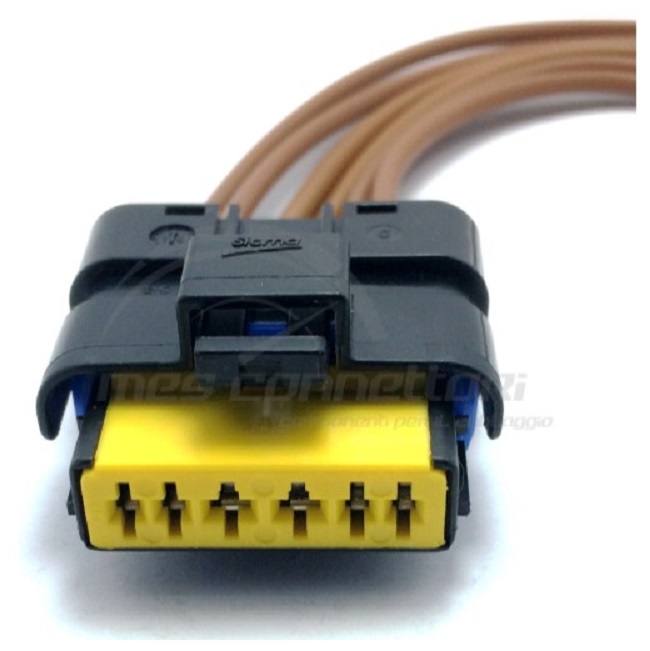 connettore cablato fci serie Sicma - 6 vie p.f. misto