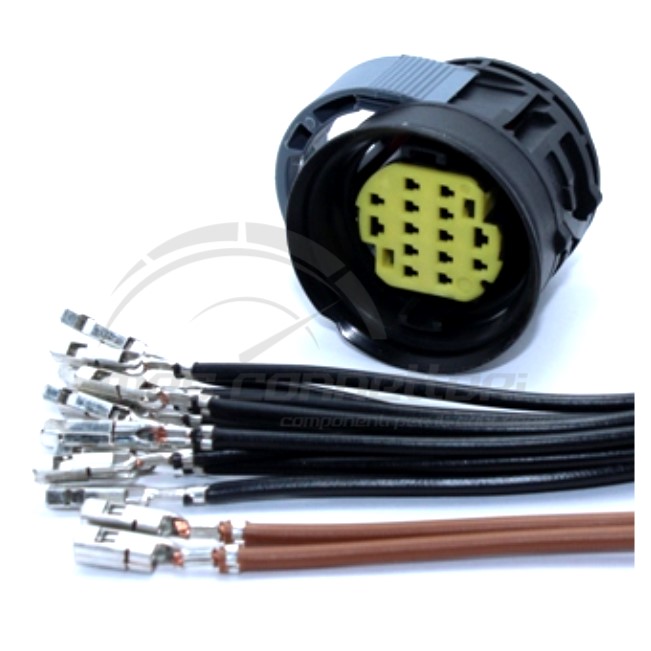 connettore cavo cablato fci serie Sicma - 14 vie misto p.f. (12+2)