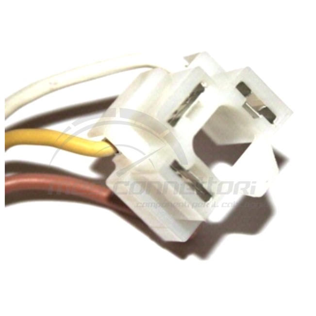 connettore cablato portalampade - 3 vie p.f. per H4
