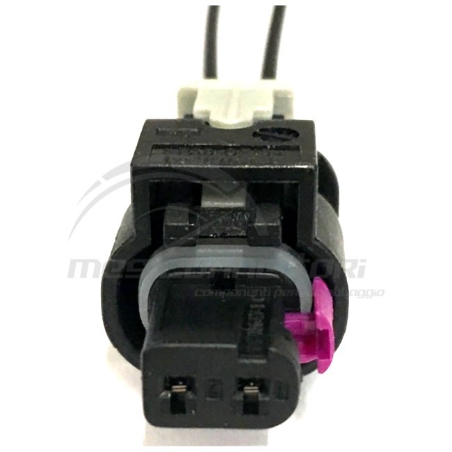 connettore cablato tyco serie MCON 1.2 - 2 vie p.f. con CPA