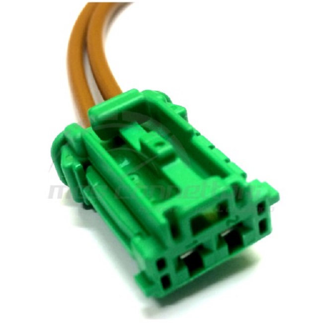 connettore cablato MOLEX SERIE HSG - 2 vie p.f. verde