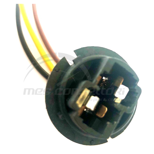 connettore cablato portalampade diurne 21/5w T20  FIAT 500 FIAT 500X Ducato e IVECO Daily