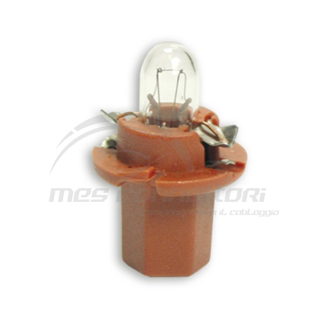lampada cruscotto 24V 1,2W rosso scuro