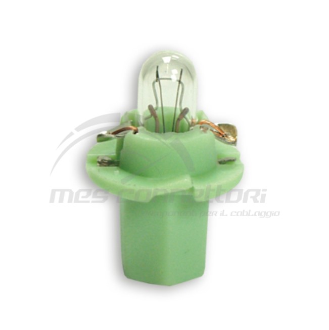 lampada cruscotto 12V  2W   verde chiaro