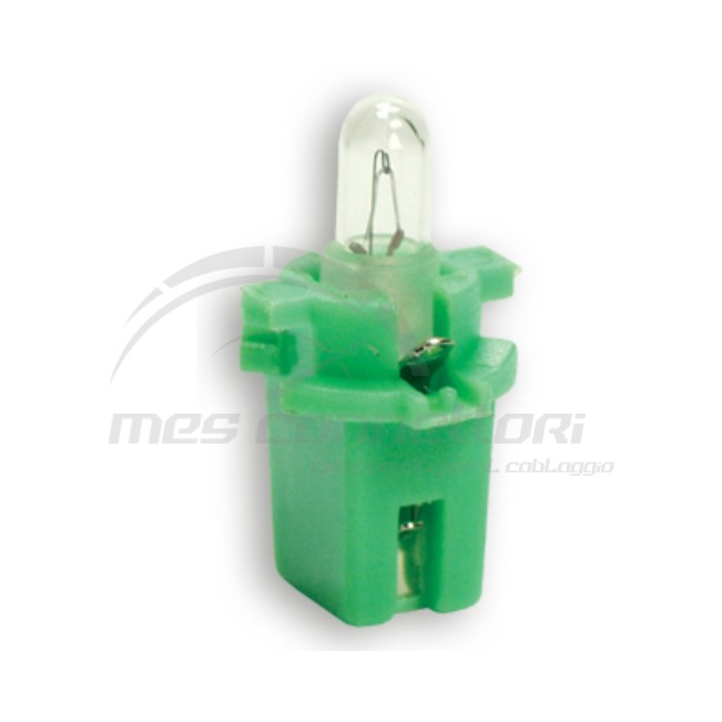 lampada cruscotto 12V  2W  verde