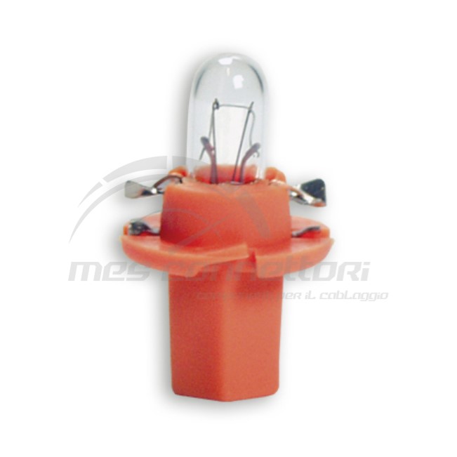 lampada cruscotto 12V  1,5W  arancio