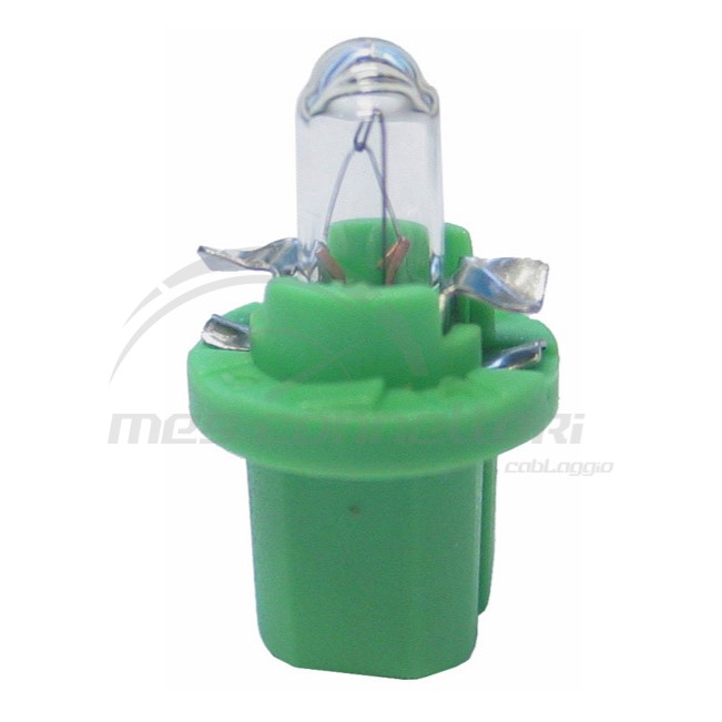lampada cruscotto 12V  2W verde