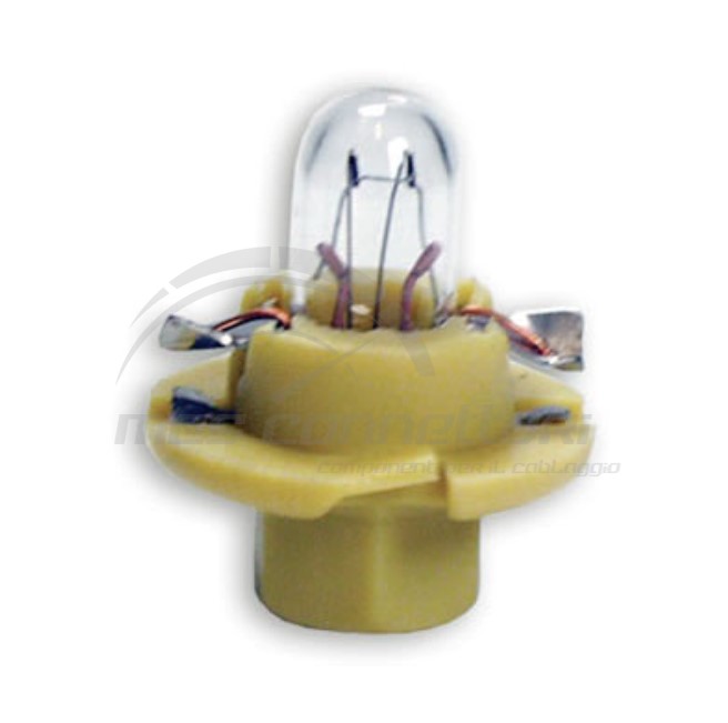 lampada cruscotto 12V  1,5W beige