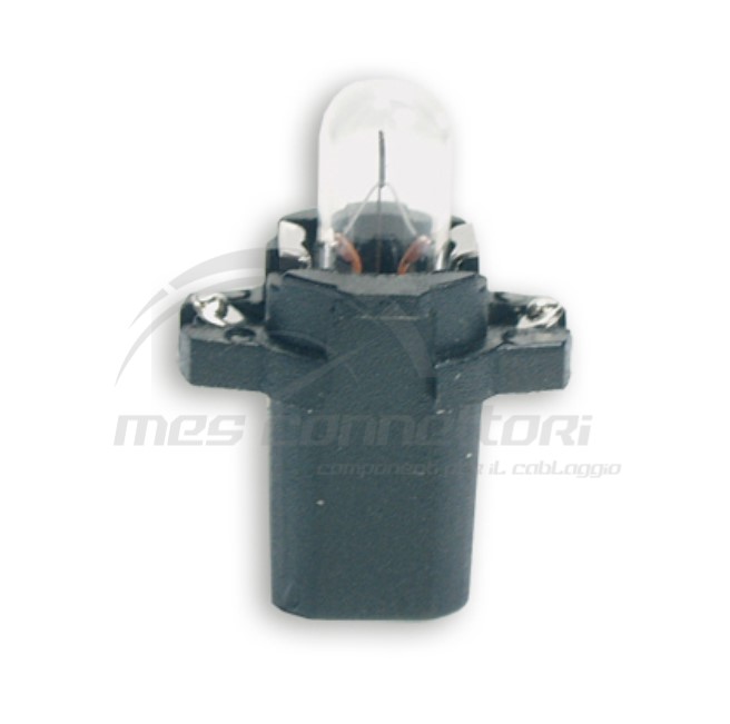 lampada cruscotto 12V  1,2W nero