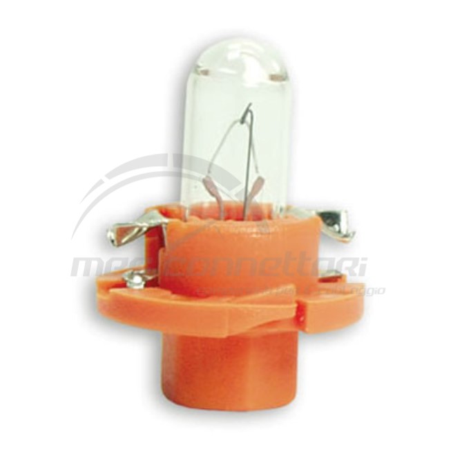 lampada cruscotto 12V  1,1W arancio