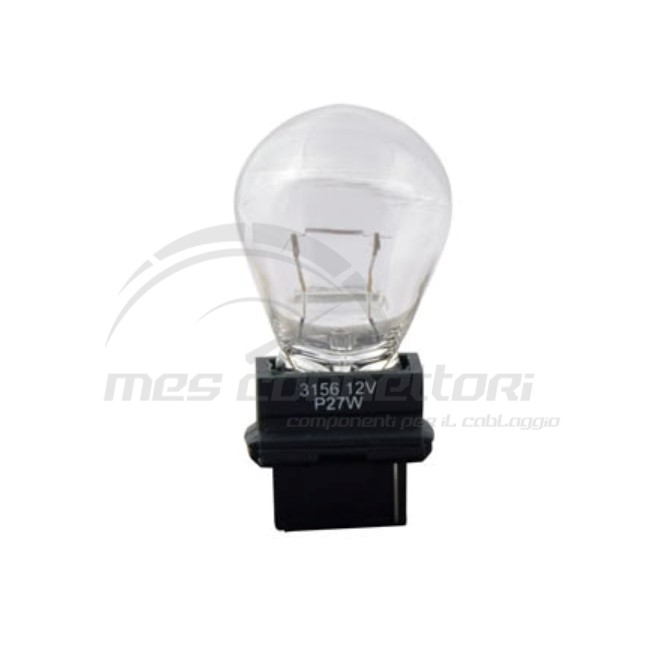 lampada con zoccolo plastica 27W