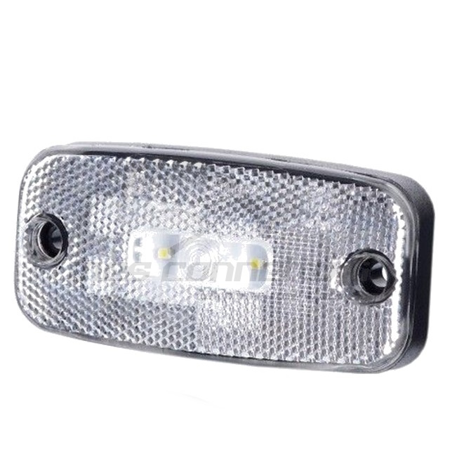 luce led anteriore bianca 12-24 volt tipo Hella