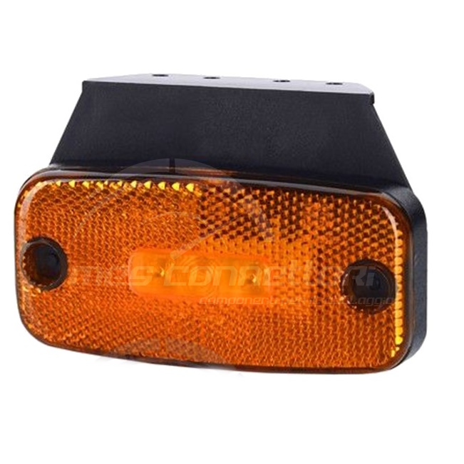 luce led laterale arancio 12-24volt tipo Hella