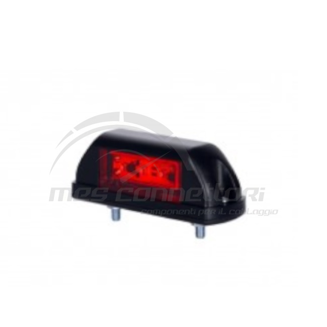 luce led posteriore b/r base piana 12-24volt