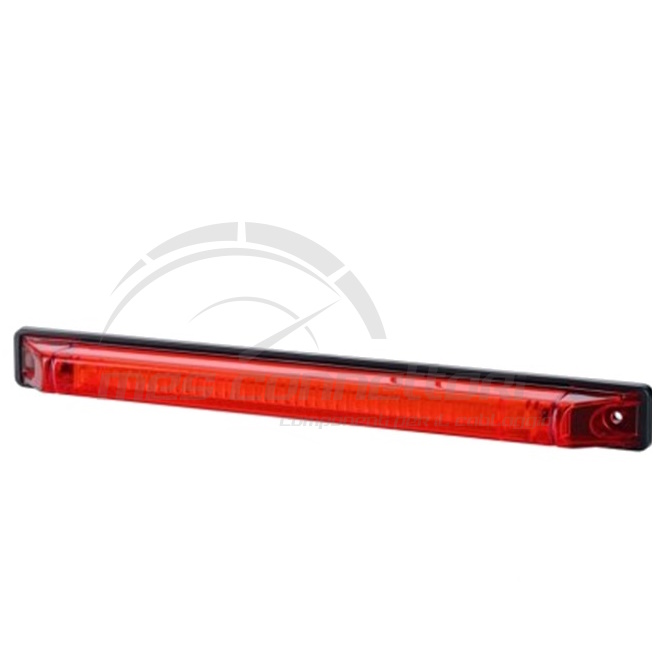luce di segnalazione led 12/24v rossa - terzo stop