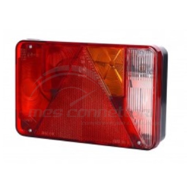 fanale a lampada posteriore destro posizione-stop-frecce-retromarcia-luce targa