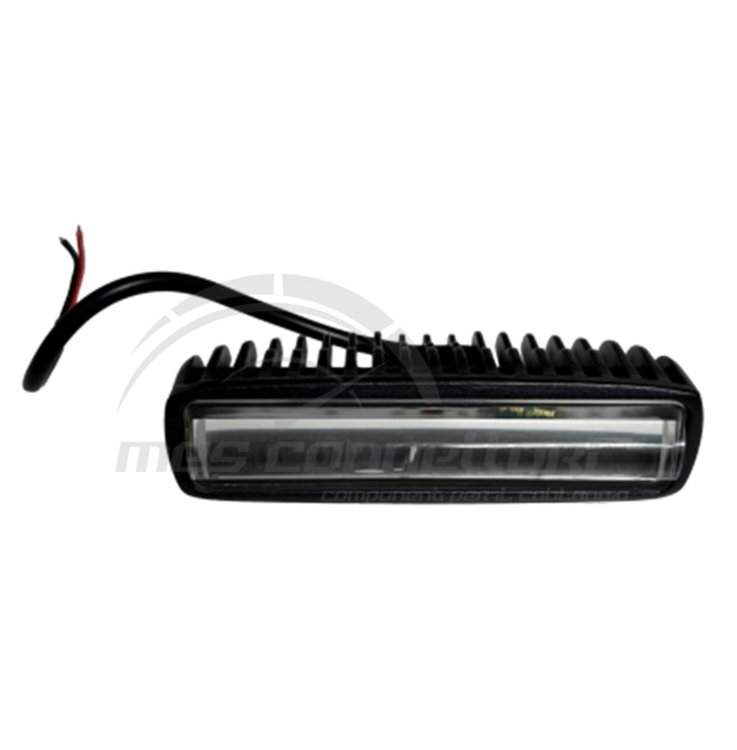 faro lavoro led linea rossa per carrelli 10-80 volt