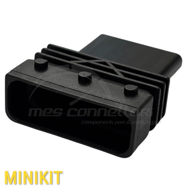 kit connettore MT2 GEH 6 vie p.m. nero