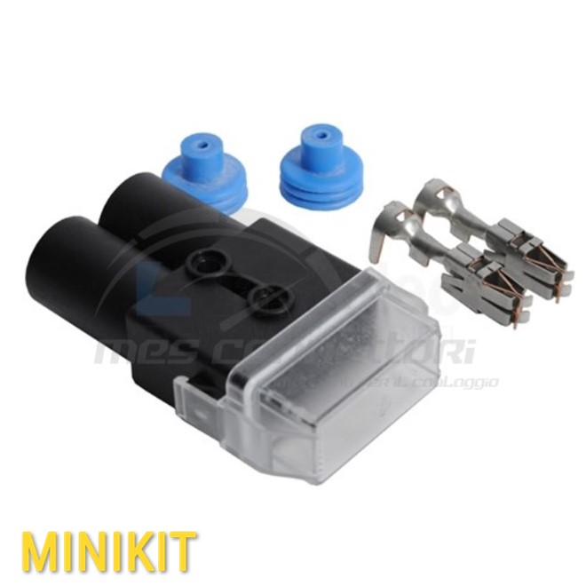 portafusibile MAXI stagno con terminali e gommini sez. 6,0-10,0 mmq