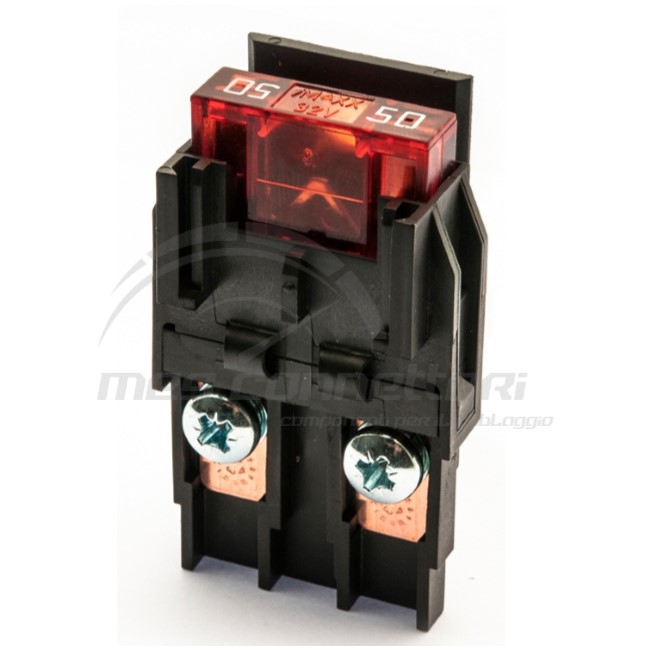 portafusibile MAXI con cover-viti-occhielli