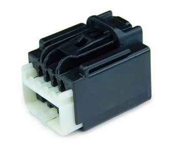 KIT Connettore YAZAKI serie YES/YESC misto 2x6.3(250) + 4xGT150 - 6 vie p.f. sealed nero