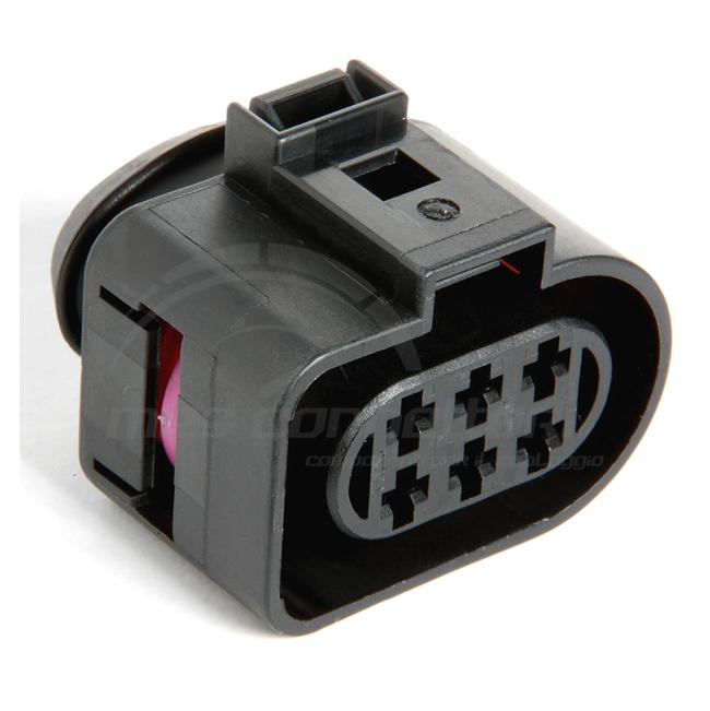 connettore FEP serie FKG 2.8 - 6 vie p.f. fila doppia