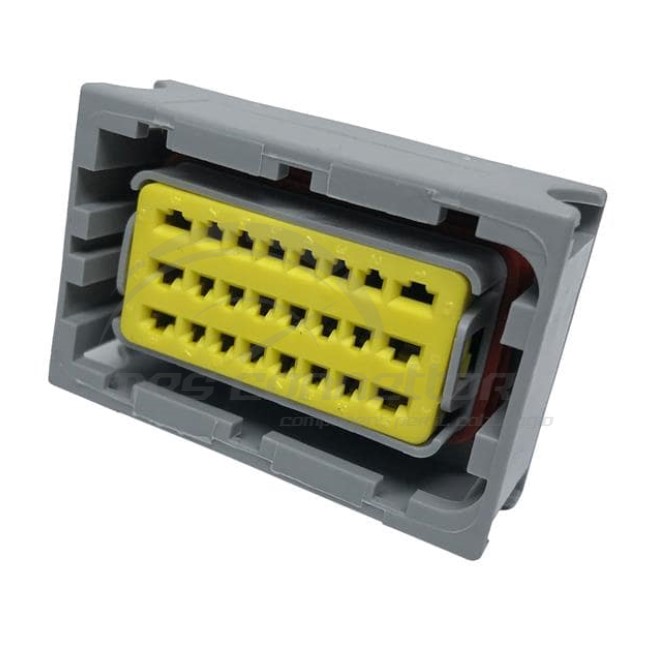 connettore fci Sicma serie mista 1.5-2.8 - 24 vie (18+6) p.f. grigio