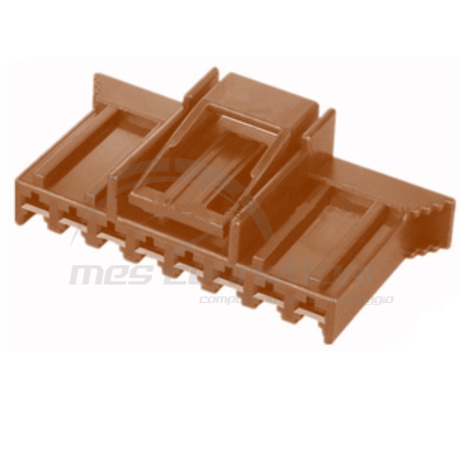 connettore Sicma 8 vie p.f. serie 2.8  marrone