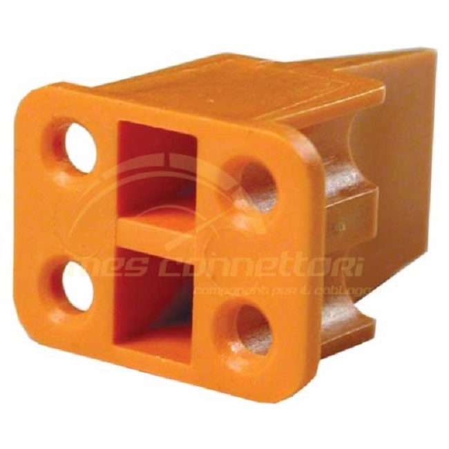 Secondary lock deutsch per connettore DTP - 4 vie p.f. arancione