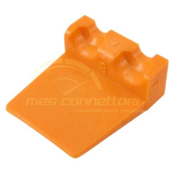 Secondary lock deutsch per connettore DTP - 2 vie p.m. arancione
