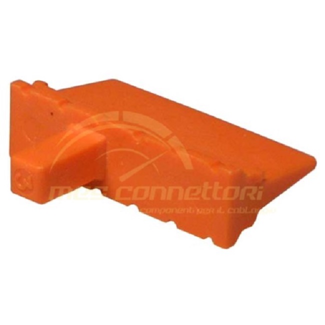 Secondary lock deutsch per connettore DTM - 12 vie p.m. arancione