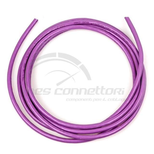 cavo schermato per can-bus 2x0.5mmq  (mt.10)