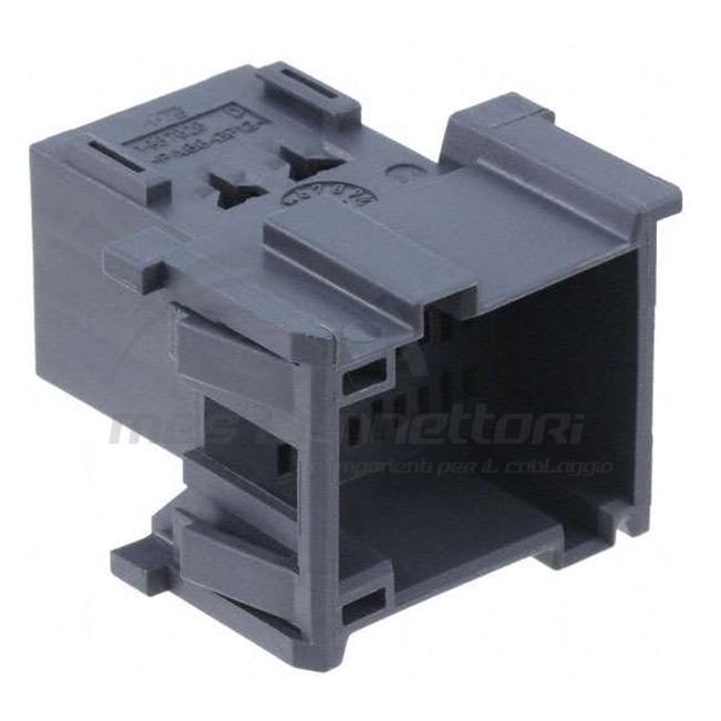 connettore tyco serie JPT 2.8 - 9 vie p.m. grigio