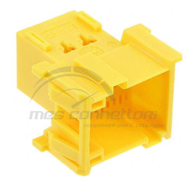 connettore tyco serie JPT 2.8 - 9 vie p.m. GIALLO