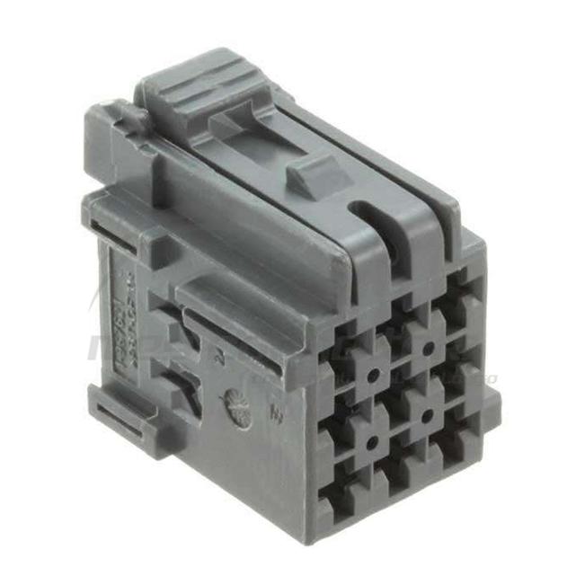 connettore tyco serie JPT 2.8 - 9 vie p.f. grigio