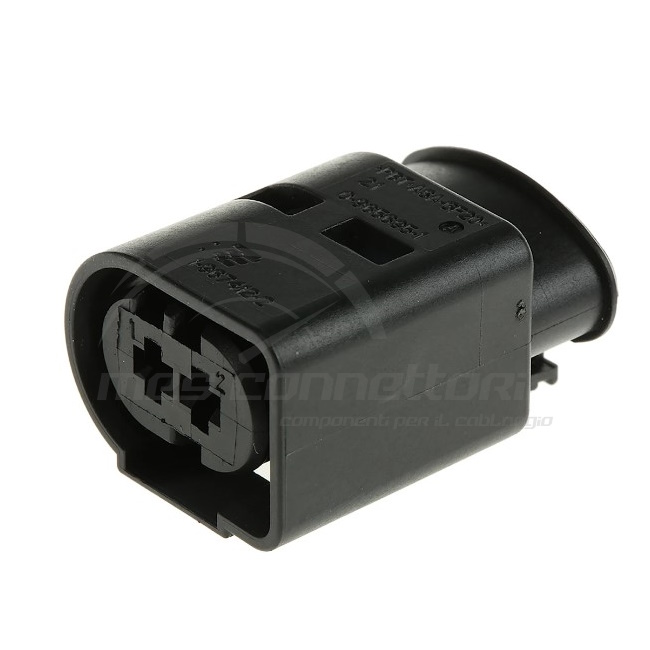 CONNETTORE tyco serie jpt 2.8 - 2 VIE P.F.