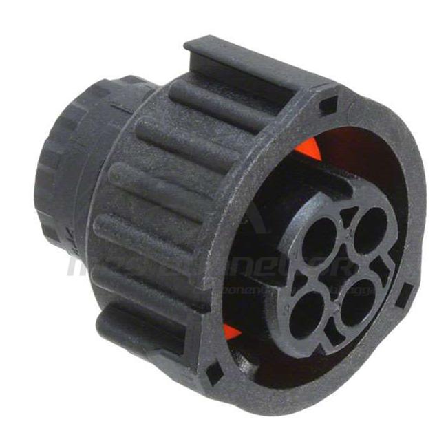 connettore tyco serie DIN 2.5 circolare - 4 vie p.f.