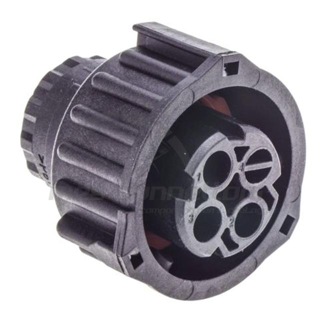 connettore tyco serie DIN 2.5 circolare - 3 vie p.f.