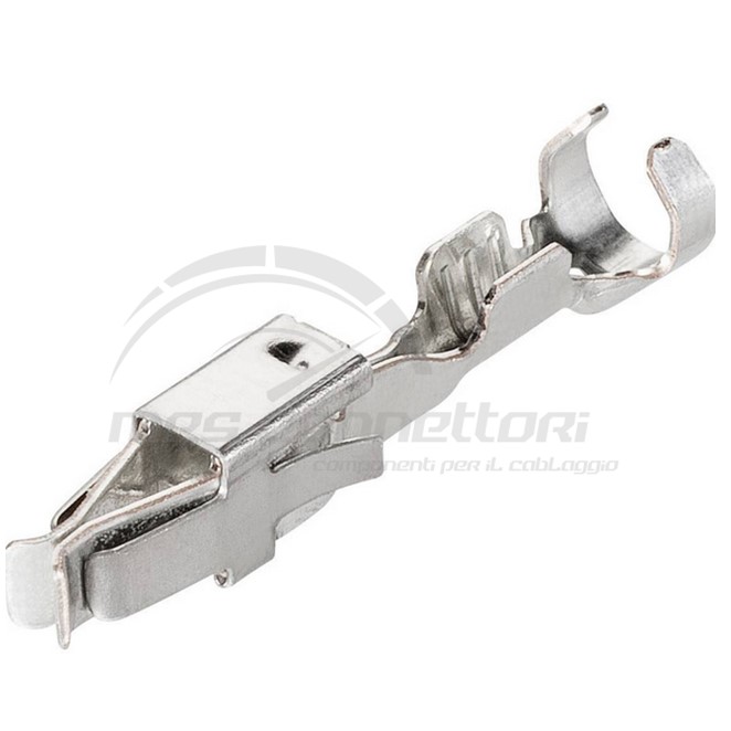 terminale femmina JPT con gommino sez. 1-2.50 mmq