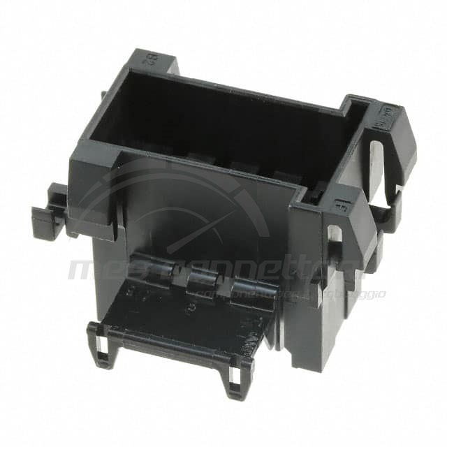 connettore tyco serie S-timer - 10 vie p.m. nero