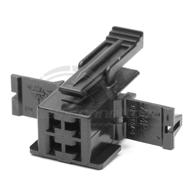 connettore tyco serie S-timer - 4 vie p.f. nero