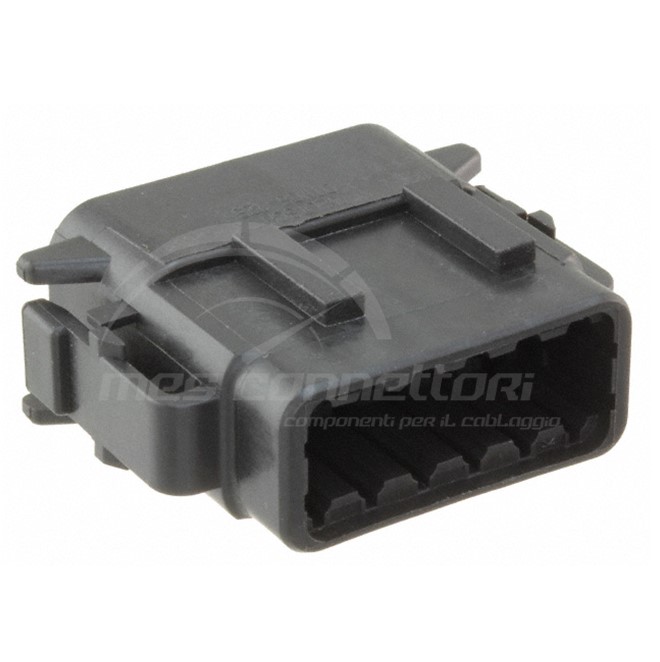CONNETTORE DEUTSCH serie DTM - 12 VIE P.F NERO