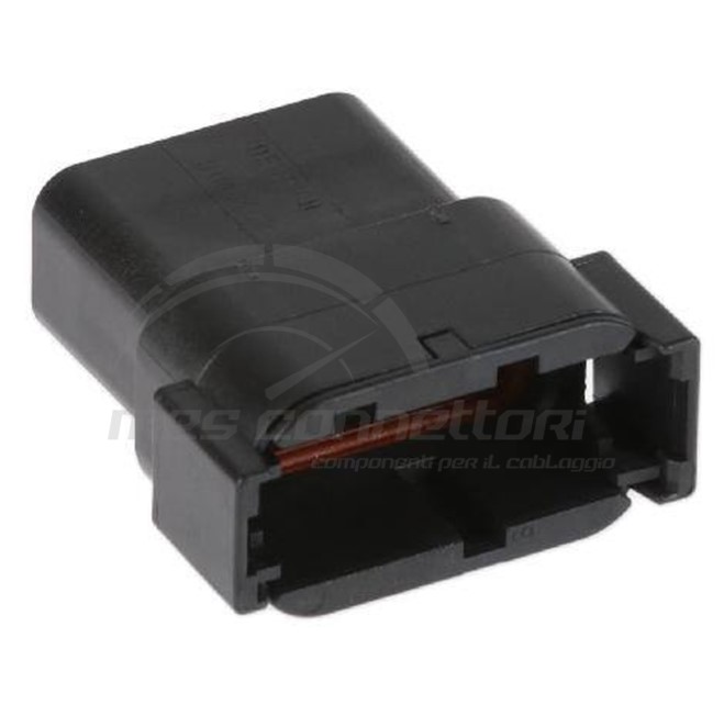 CONNETTORE DEUTSCH serie DTM - 12 VIE P.M. NERO