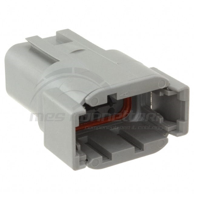 CONNETTORE DEUTSCH serie DTM - 8 VIE P.M. grigio