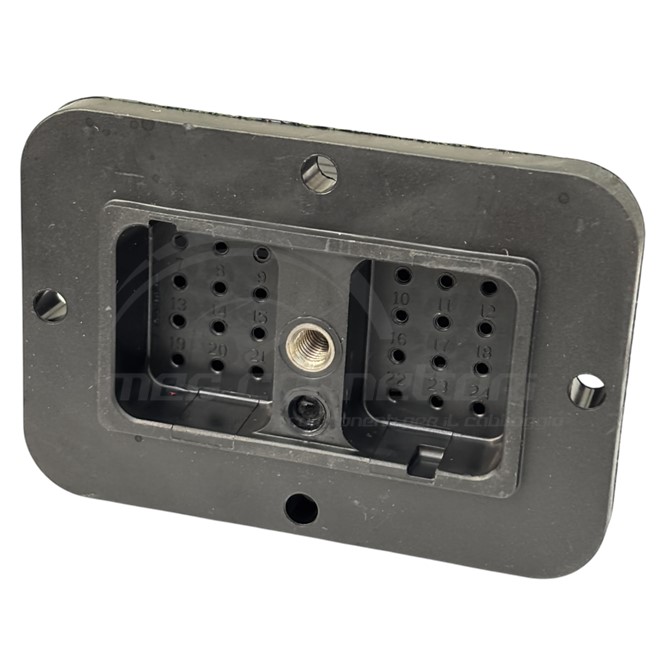 connettore deutsch serie DRC - 24 vie p.m. a pannello 'code A'