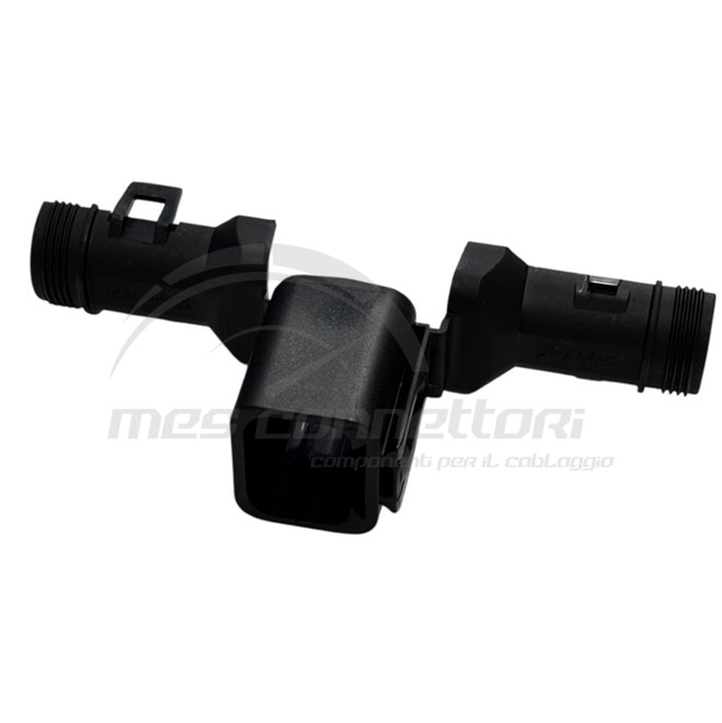 serracavo Deutsch 180° per connettore dt/at - 4 vie p.m. - tubo corrugato nw 6-7.5-8.5-10