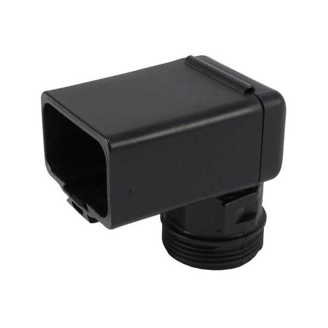 serracavo Deutsch 90° per connettore DT/AT - 12 vie p.m. - tubo corrugato nw 10-13-17