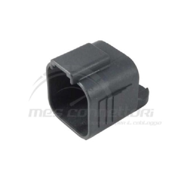 tappo di chiusura anteriore deutsch per connettore M22906 - 6 vie p.f. nero
