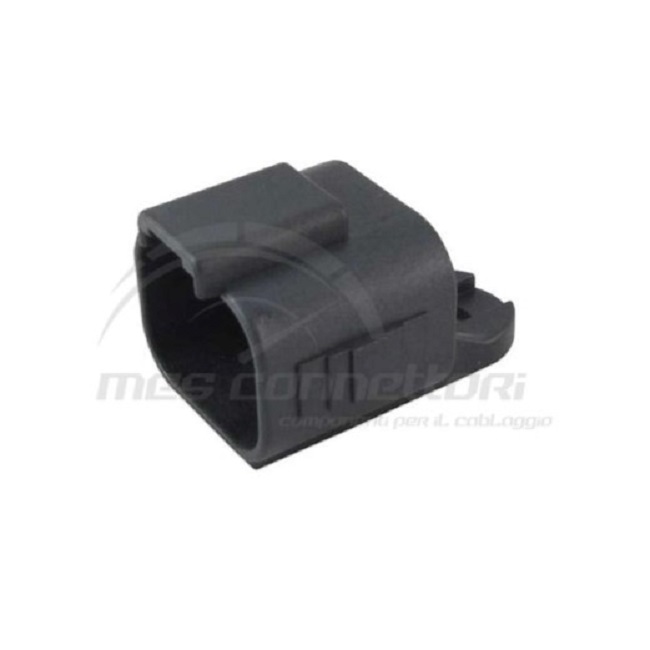 tappo di chiusura anteriore deutsch per connettore M22904 - 4 vie p.f. nero